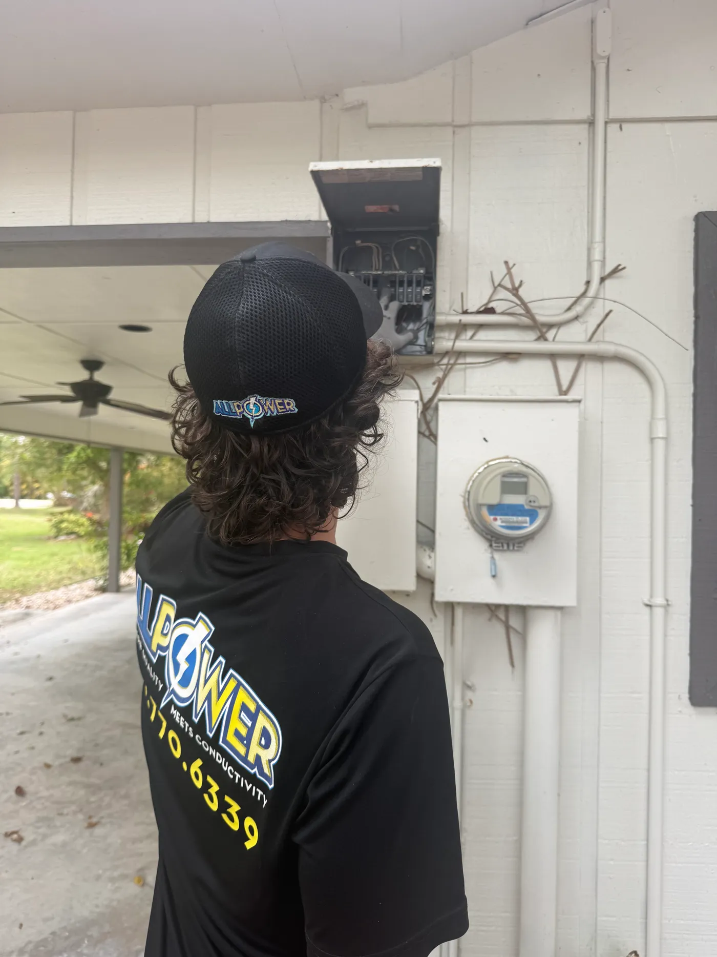 All Power FL team at work - Local Electricians You Can Call Anytime